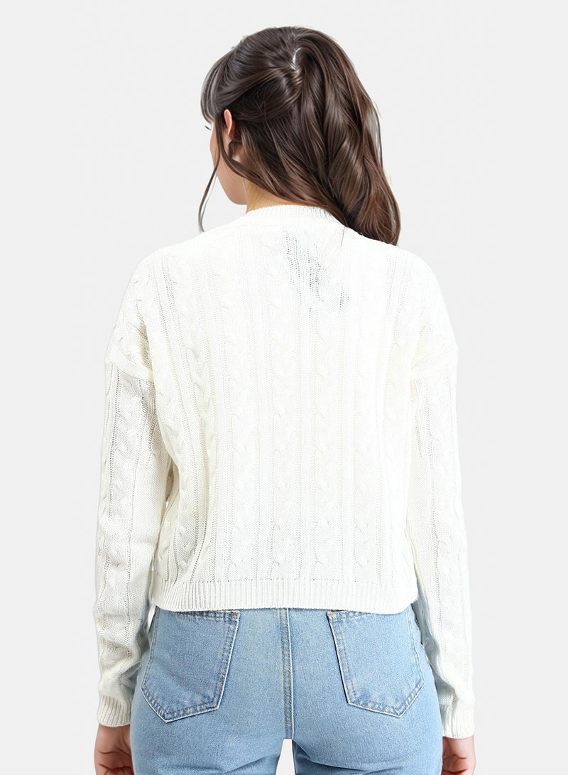 Ravin Women Long Sleeve Knit Pullover - Image 2